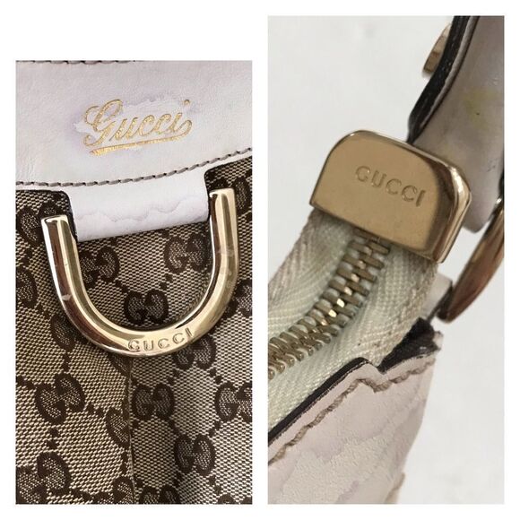 🌺Gucci GG Canvas/Leather Shoulder Bag 💼 - Picture 11 of 14